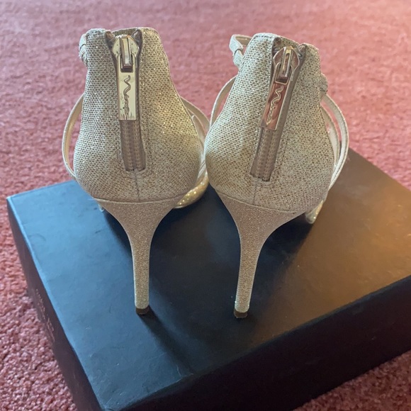 Nina Marisol Gladiator Heels Champagne Bliss - Picture 5 of 7